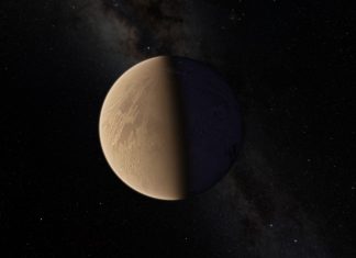 Ilość wody na Marsie może być równa połowie Oceanu Atlantyckiego. Według naukowców jest uwięziona w minerałach